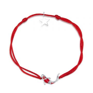 Bratara din argint Lucky Fish Rope
