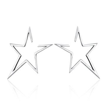 Cercei din argint Be a Star