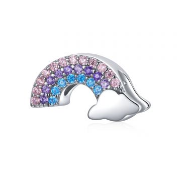 Talisman din argint Rainbow Clouds