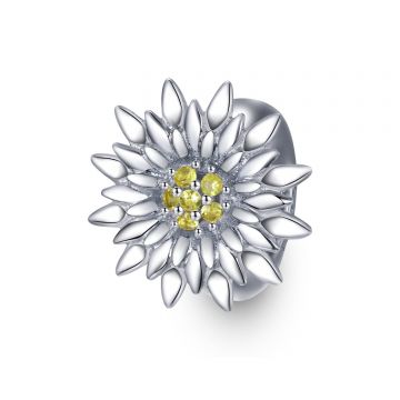 Talisman din argint Shiny Sun Bead