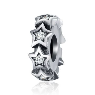 Talisman din argint Star Spacer