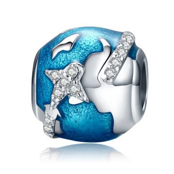 Talisman din argint Traveling the World