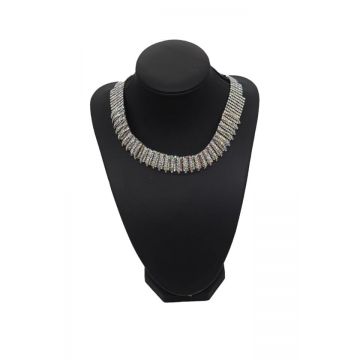 Colier Choker cu pietre semipretioase, la baza gatului, CK011