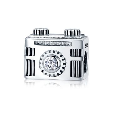 Talisman din argint cu Camera Foto