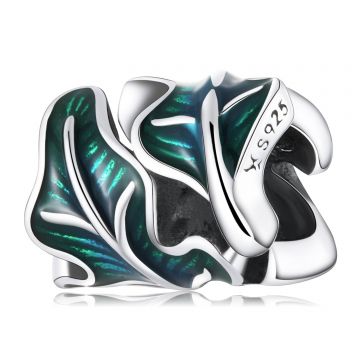 Talisman din argint Jungle Leafs