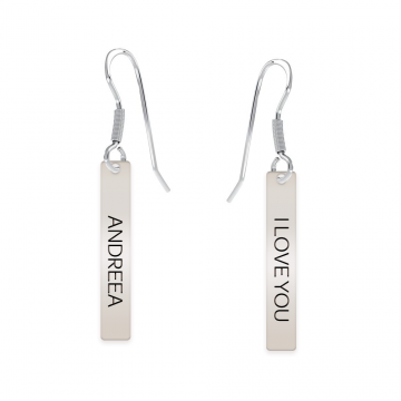 Sara- Cercei personalizati din argint  925