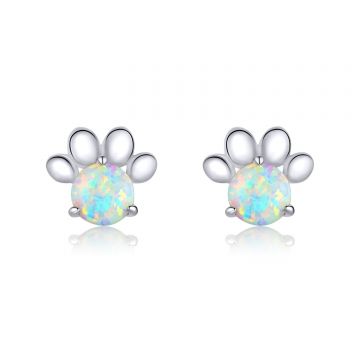 Cercei din argint Color Pet Paws