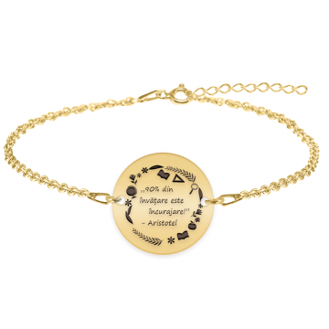 Courage - Bratara personalizata 