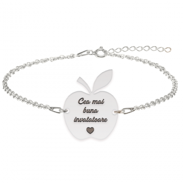 Elma - Bratara personalizata invatatoare din argint 925
