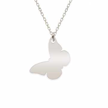 Letak - Colier personalizat cu fluturas din argint 925