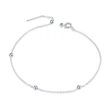 Bratara din argint Simple Beaded Bracelet
