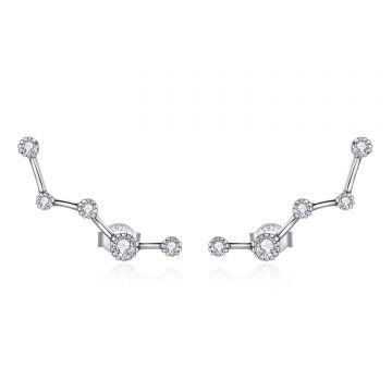 Cercei din argint Shining Star Silver