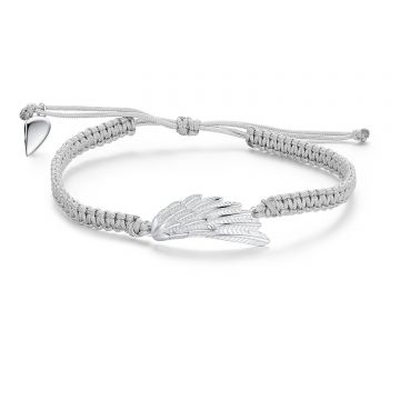 Bratara cu snur Couple Angel Wing
