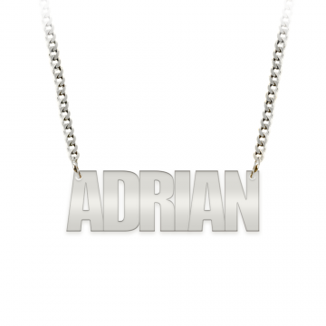 Allen - Colier din argint 925 personalizat cu nume