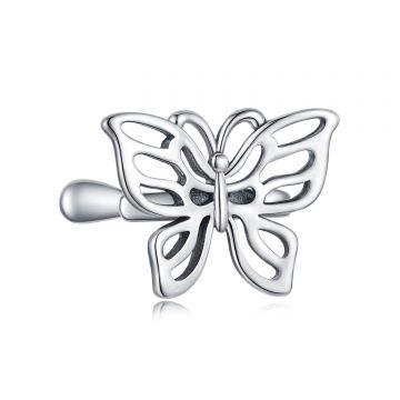 CERCEL din argint Silver Flying Butterfly