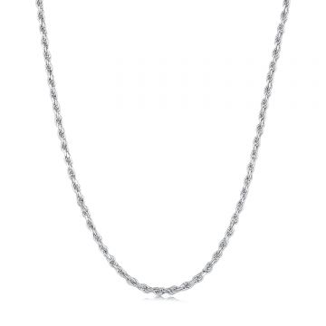 Lantisor din argint Rope Chain