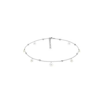 Lilou colier placat cu aur Flowers 125/34/LAN