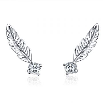 Cercei din argint Fancy Feathers