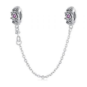Talisman din argint Chain Vintage Rose