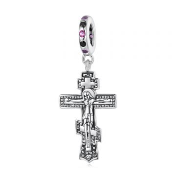 Talisman din argint Cross of Jesus