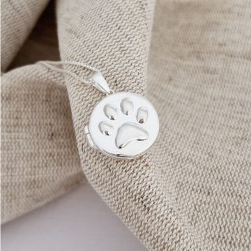 Medalion Labuta iubita - Locket cu poze in interior - Argint 925