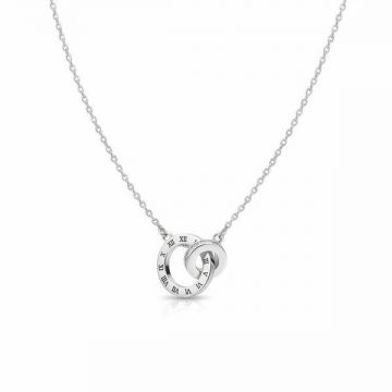 Colier cu lantisor din argint 925, model Time - 2.53g