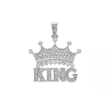 Pandantiv cu Rhinestone, model King