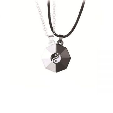 Set 2 lantisoare yin yang octagonale, Oem