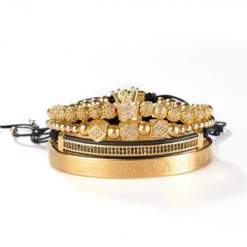 Set 4 brățări luxury, zirconii Oem