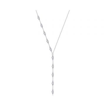 Colier din argint Elegant Crystals