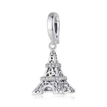 Talisman din argint Sperkling Eiffel Tower
