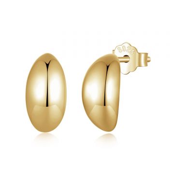 Cercei din argint Simple Gold