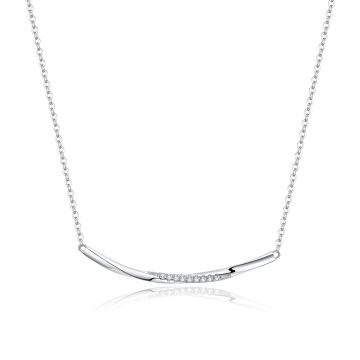 Colier din argint Crystal Twist