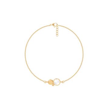 Lilou brățară placată cu aur Sparkling 209/16/BR/16/PO