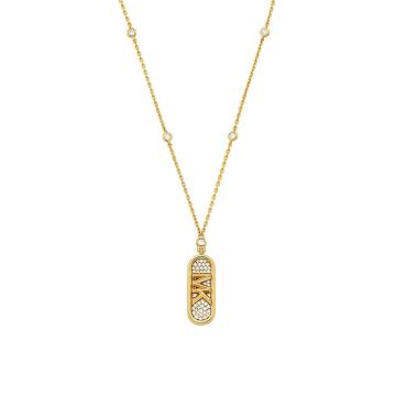 Michael Kors colier din argint placat cu aur