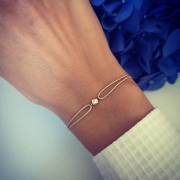 Bratara cu DIAMANT, Aur 14K