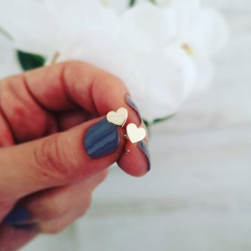 Cercei Amore, Aur galben 14K
