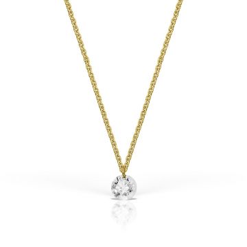 Colier Naked Diamond, aur 18K