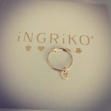 Inel Banut Falanga, Aur Galben 14K