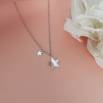 Lantisor argint Lucky Stars