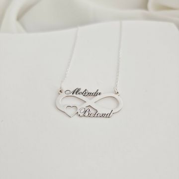 Lantisor Nume însemnate pe Infinit - Argint 925