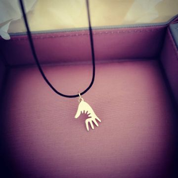 Pandantiv aur galben 14K Hands