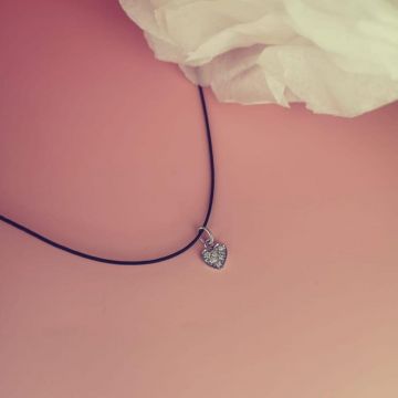 Pandantiv Inimioara cu Diamante, aur18K