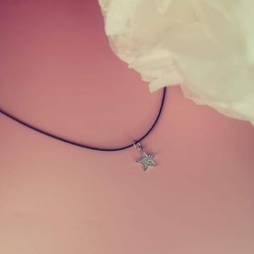 Pandantiv Steluta cu Diamante, aur18K