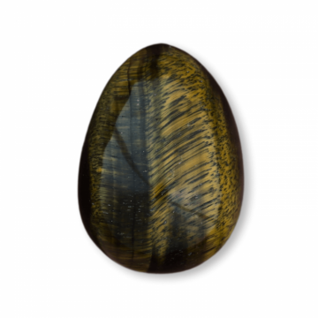 Ou Handmade de 50mm din Piatra Naturala de Ochi de Tigru