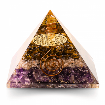 Piramida Orgonica pentru Protectie Energetica, Vindecare si Meditatie - Dimensiune 70-75 mm