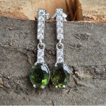 Cercei argint moldavit