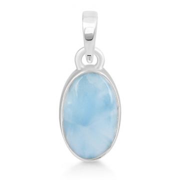 Pandantiv larimar argint model 2