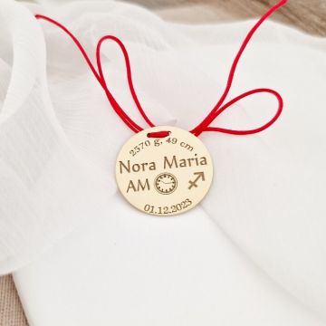 Banut Botez Marturie- Argint 925 placat cu Aur Galben 18K
