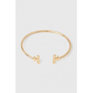 Tory Burch brățară placată cu aur Eleanor 157953.72
